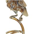thumbnail image 4 of DecMode 16" Patina Parrot Garden Sculpture with Branch Stand, 4 of 9