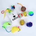 thumbnail image 3 of Yinrunx 10 Pcs Cat Toy Cat Toys for Indoor Cats Kitten Toys Kitten Supplies Cat Stocking Stuffers Cat Nip Toys Kitten Toys for Indoor Cats Cat Toy Box Pet Dog or Cat Chew Toys Cat Toys Best, 3 of 4