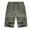 Army Green, variant on MIUOWANP Oversize Men's Cotton Drawstring Elastic Waist Shorts with Pocket Solid Color Relaxed Fit Wide Leg Shorts Size XXL(6)Black