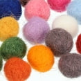 thumbnail image 3 of Uxcell Wool Felt Balls Beads Woolen Fabric 0.39" Pale Pink for Home Crafts 20Pcs, 3 of 7