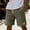 c01Green, variant on USNSM Men's Linen Casual Shorts Elastic Waist Drawstring Summer Beach With Pockets Lightweight Breathable Loose Shorts White M
