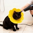 thumbnail image 4 of Collar De Cono Para Gato, Borde De 360 ​​​​grados, Evita Lamer, Transpirable, Universal, Girasol Elizabeth, Collar Para Gatos, 4 of 7