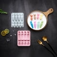 thumbnail image 7 of Easter Silicone Molds 8 Cavity 3D Carrot Easter Bunny Molds Food Grade Non-Stick Silicone Muffin Pans for Baking Chocolate Molds for Easter Party Fondant Candy Jelly Mousse Cake Topper Making Pink, 7 of 7