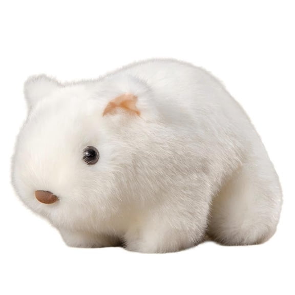 Gqtwoy Realistic Guinea Pig Toy, Soft Stuffed Animal, Cute Cuddle Companion, Perfect Gift for Pet Lovers, Adorable Room Decor, Anxiety Relief Plush