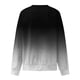 thumbnail image 5 of ICHUANYI ClearanceWomen's Round Neck Fashion Casual Long Sleeve Christmas Print Sweatshirt Tops Blouse(Black, M) ICHUANYI WER20232080505466, 5 of 5