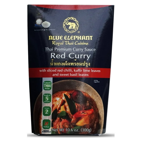Blue Elephant Royal Thai Cuisine Ready to Heat 300g Red Curry Sauce