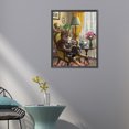 thumbnail image 2 of 5D DIY Taladro Parcial AB Diamante Pintura Gato Libros Lectura 45x55cm, 2 of 9