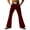 Deep Red, variant on Men's Vintage 60s 70s Bell Bottom Pants, Classic Comfort Flared Jeans Retro Disco Outfits for Theme Parties and Events (Without Belt),Blue,L