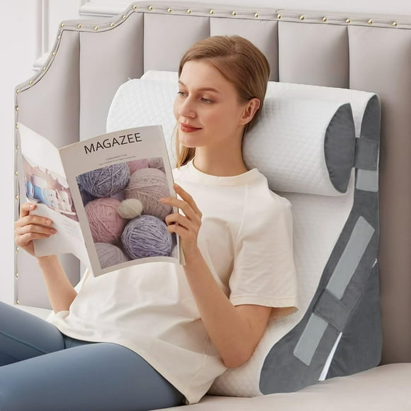 Almohada en forma de cuña MEGCXIT, 3 unidades, para la apnea del sueño y el alivio del reflujo ácido