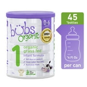 Bubs Organic Grass Fed Infant Formula Stage 1, 800g (0-6 Months)