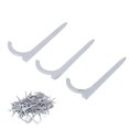 thumbnail image 1 of Clavo De Gancho Para Tubería, Abrazadera Para Tubería De Acero Al Carbono, 100 Piezas, Resistente Para De Suministro De Agua, 1 of 7