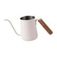thumbnail image 5 of Cafetera de goteo con hervidor de 250 ml, boquilla de mango de madera anticalor de 4 mm y cuello de cisne Blanco, 5 of 9