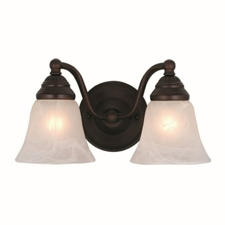 

Vaxcel Standford 2 Light Bronze Bathroom Vanity Fixture