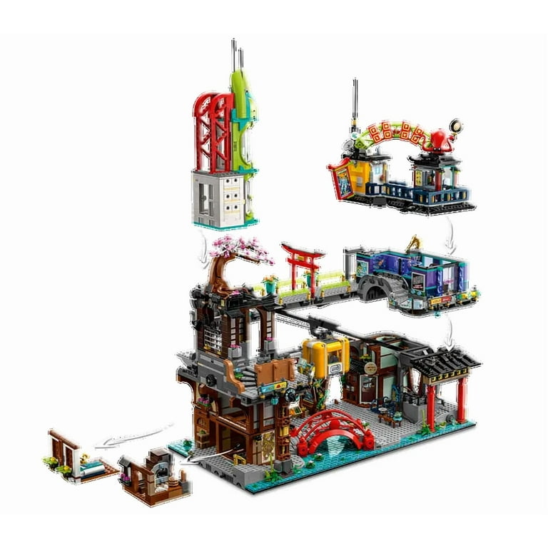 LEGO NINJAGO City Markets 71799 Building Set – Modular City