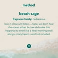 thumbnail image 3 of Method Laundry Detergent, Beach Sage, 53.5  fl oz, 66 Loads, 3 of 6