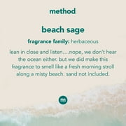 Method Laundry Detergent, Beach Sage, 53.5 fl oz, 66 Loads