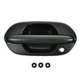 thumbnail image 3 of TRQ Front Exterior Outside Black PTM Door Handle with Locks Kit for Odyssey DHA30182, 3 of 5