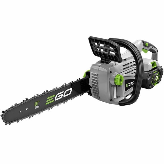 Restored EGO POWER+ 16” Battery Powered Chainsaw, 56V, 5.0 Ah (Refurbished)