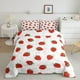 thumbnail image 1 of Juego de Cama Sweet Strawberry Juego de Cama con Dibujos de Fresas Simpáticas, 1 of 7