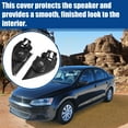 thumbnail image 2 of Puerta Tweeter Altavoz Panel Cubierta para Volkswagen - 2uds Negro, 2 of 6