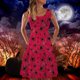 thumbnail image 2 of Vestidos Para Mujer Casual Sin Mangas Tanque Cuello Redondo Estampado Vestido Para Fiesta Odeerbi ODB145535, 2 of 5