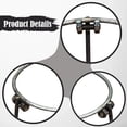 thumbnail image 6 of harayaa Campfire Tripod Open Fire Cooking Stand BBQ Pan Folding Camping Tripod Grill 19cm Single Ring, 6 of 6