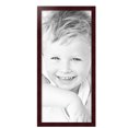 thumbnail image 2 of ArtToFrames 15" x 33" Mahogany Picture Frame, 15x33 inch Brown MDF Poster Frame (WOM-3978), 4 Pack, 2 of 8