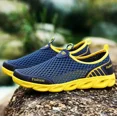 thumbnail image 4 of Men Mesh Water Shoes Slip On Casual Walking Outdoor Flats Sneakers Breathable, 4 of 7