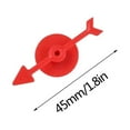 thumbnail image 2 of SUGARMOM 45mm Spinner Game Engaging Board Arrow Set.Home and School Party Spinners; Plastic Craft with Suction Cup Board Games(Red), 2 of 2