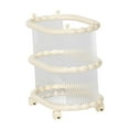 thumbnail image 3 of Lipstore Mat Storage Rack Cart Exercise Equipment Workout Block Weight Rack 46cmx30cmx47cm, 3 of 8