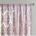 thumbnail image 5 of Mainstays Velvet Sheer Damask Burnout Single Curtain Panel, 5 of 5