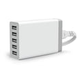 thumbnail image 2 of Multipuerto Seitruly tira de alimentación 5 puertos USB blanco, 2 of 6