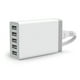thumbnail image 2 of Cargador multipuerto Methold Cargador inteligente USB de 5 puertos Blanco, 2 of 6