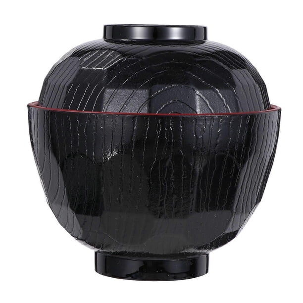 1pc Ramen Bowl Soup Bowl with Lid Traditional Japanese Bowls Kitchen Rice Bowl