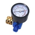 thumbnail image 2 of DYNWAVECA Air Pressure Regulator Pneumatic Accessory G1/4 Paint Regulator Paint Tool Pressure Regulator Practical Pressure Gauge Gold Knob, 2 of 9