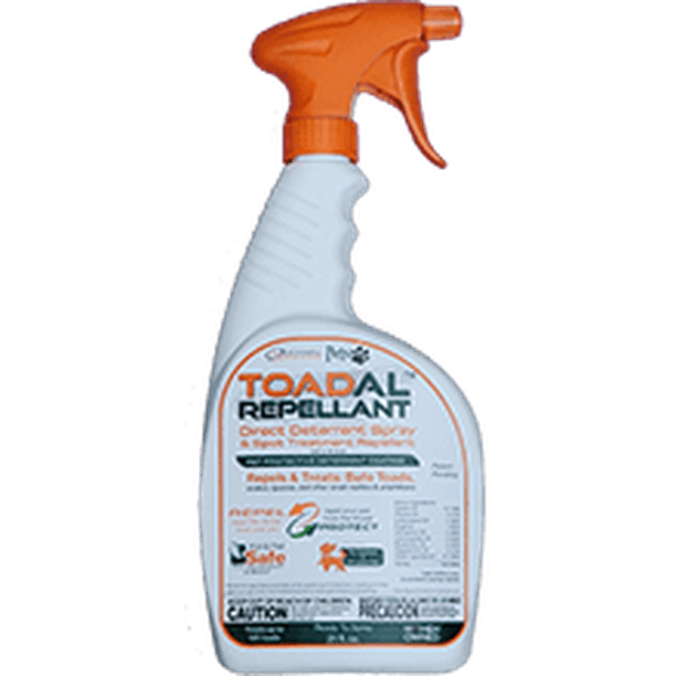 TOADAL Repellant Direct Deterrent & Spot Treatment with Pet Protective Deterrent Coating 21 fl