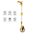 thumbnail image 1 of Roue de Mesure, 1 Clé de Réinitialisation Roue de Mesure de Distance Pliable Compacte Capacité 9999.9m pour Chantier, 1 of 7