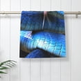 thumbnail image 5 of KLL Blue Viper Snake 2 Ultra Absorbent & Soft Hand Towels for Bath, Hand, Face, Gym and Spa-27.5x16in, 5 of 8