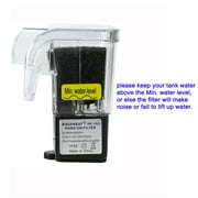 AQUANEAT Aquarium Filter Hang on HOB Power Filter 5 Gallon Small Fish Tank Filter