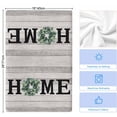 thumbnail image 5 of Eucalyptus Leaves Kitchen Towels Set of 3, Rustic Botanical Plants Text Wood Grain Soft Microfiber Dish Towels, Absorbent Washable Dishcloths for Kitchen Cleaning, Drying Dishes, 18x28 Inches, 5 of 9