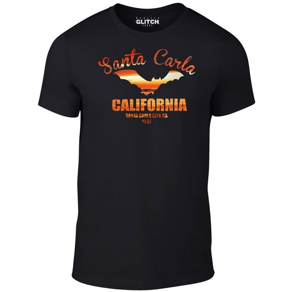 Reality Glitch Men's Santa Carla T-Shirt Movie Inspired Graphic Tee