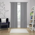 thumbnail image 3 of Ellery Homestyles Eclipse Kids Microfiber Blackout Single Curtain Panel Green 42X95 95 Inches, 3 of 5