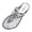 hwj# Silver249, variant on Huowey Women Thong Flip Flops Glitter Rhinestone Floral Flat Slide Sandals Non Soft Sole Summer Beach Casual Walking Footwear For Ladies Holiday Outdoor Sandals,Gold,6.5