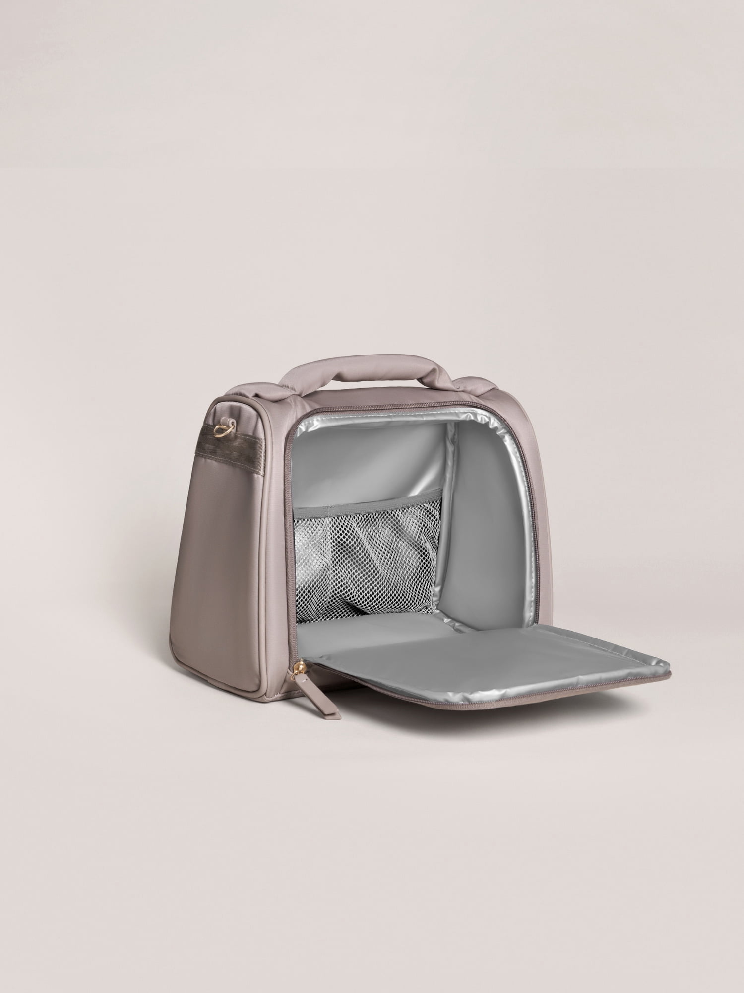 Open Box JuJuBe Signature Insulated Washable Lunch Bottle Bag - Taupe