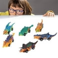thumbnail image 5 of HAOAN 6 Pack Dinosaur Pull Back Car Toys for Kids, Boys and Toddlers Gifts, 5 of 6