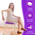 thumbnail image 5 of Elook Gel Seat Cushion for Long Sitting, Enlarged & Thickened, Breathable Cooling for Office Chair, Car & Wheelchair, 5 of 8