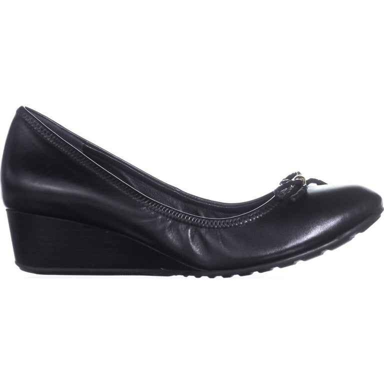Tali grand bow wedge pumps sale