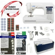 Juki HZL-F300 Exceed Series - Full Sized 9 inch Throat Computer Sewing Quilting Machine w/ Limited time Quilters Package