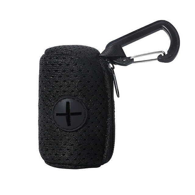 Distributeur de Sacs à Excréments de Chien Pratique Support de Sacs à Déchets en Maille pour Chiens Marche Extérieure