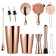 thumbnail image 1 of Juego de 11 Uds para hacer cócteles, Kit de máquina para mezclar cócteles de acero inoxidable para barman, juego de herramientas para coctelera de 750 Ml, juego de cóctel, 1 of 5